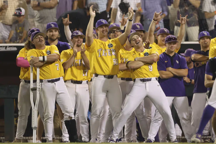 LSU Secures First College World Series Championship in 14 Years, Dominating Florida with an 18-4 Victory Following a Devastating 20-Run Defeat
