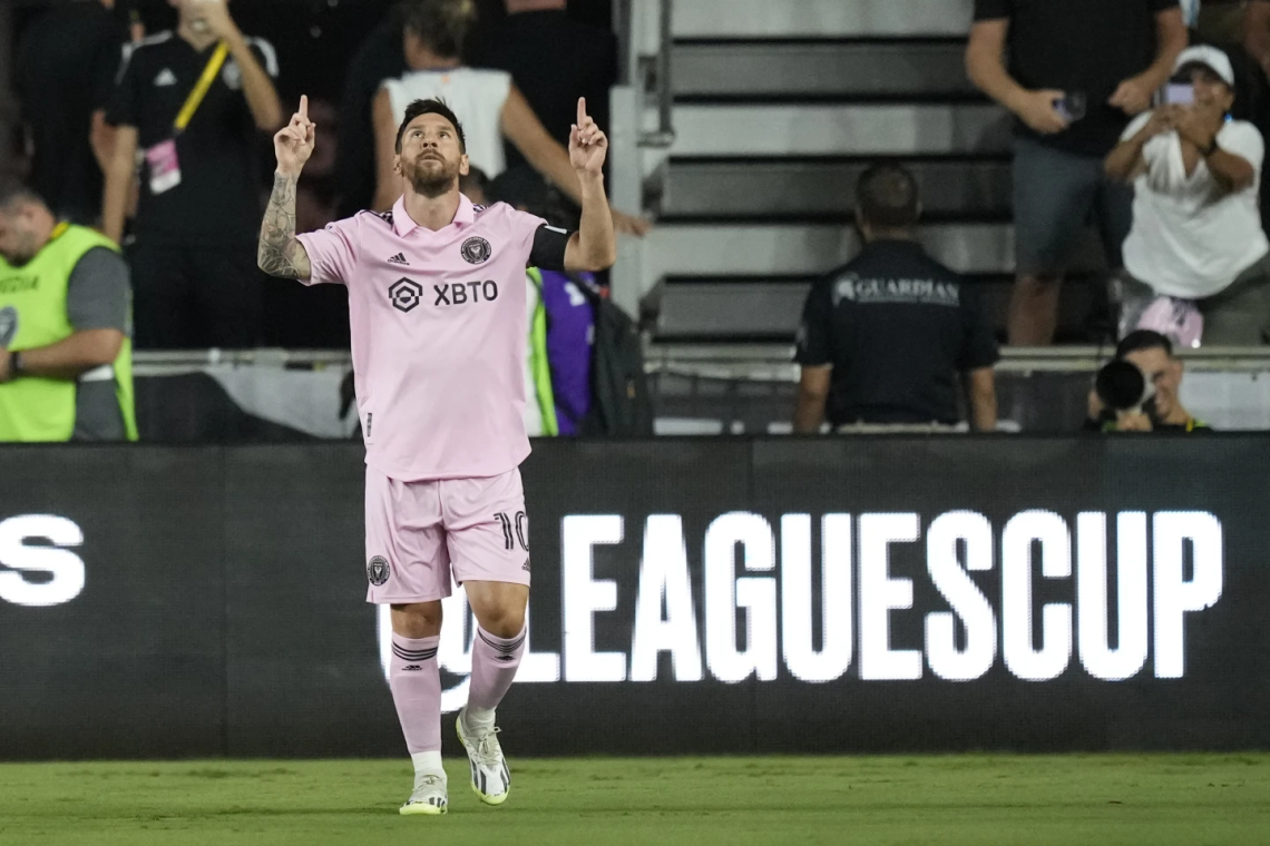 Messi secures goal in third consecutive match for Inter Miami following 95-minute weather delay